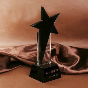 水晶獎(jiǎng)牌
