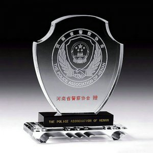 水晶獎(jiǎng)牌