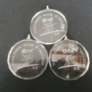 水晶獎牌
