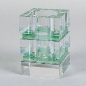 水晶筆筒