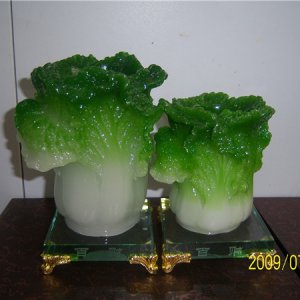 水晶筆筒
