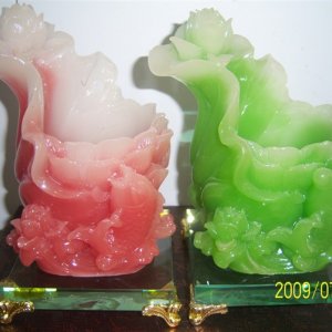 水晶筆筒