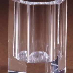 水晶筆筒