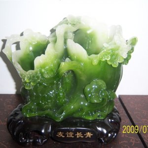 水晶筆筒
