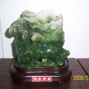 水晶筆筒