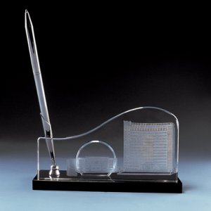 水晶辦公用品