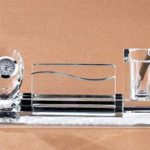 水晶辦公用品