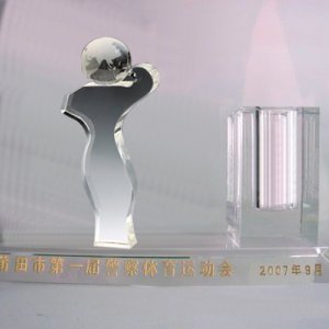 水晶辦公用品