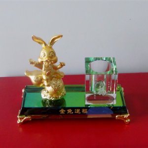 水晶辦公用品