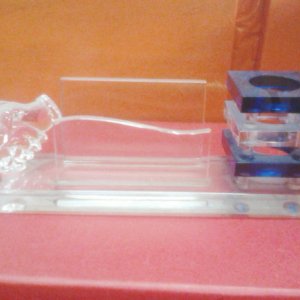 水晶辦公用品