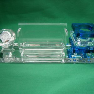水晶辦公用品