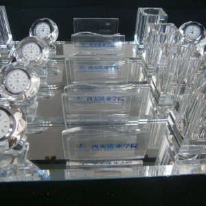 水晶辦公用品