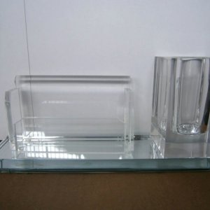 水晶辦公用品