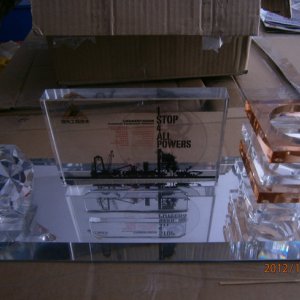 水晶辦公用品
