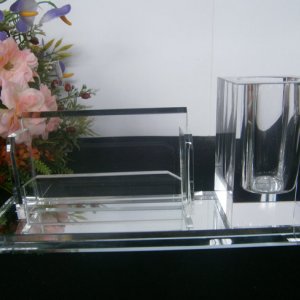水晶辦公用品