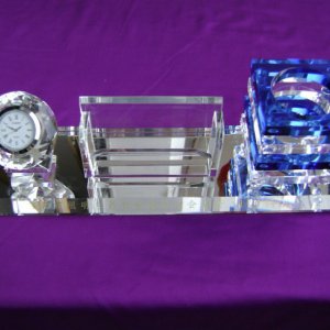 水晶辦公用品