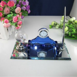 水晶辦公用品