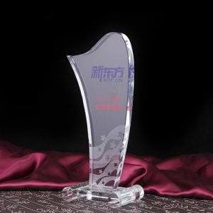 水晶獎(jiǎng)牌