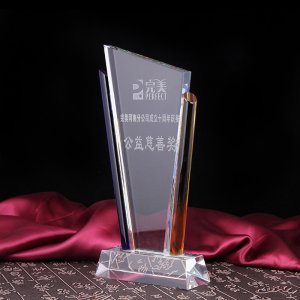水晶獎牌